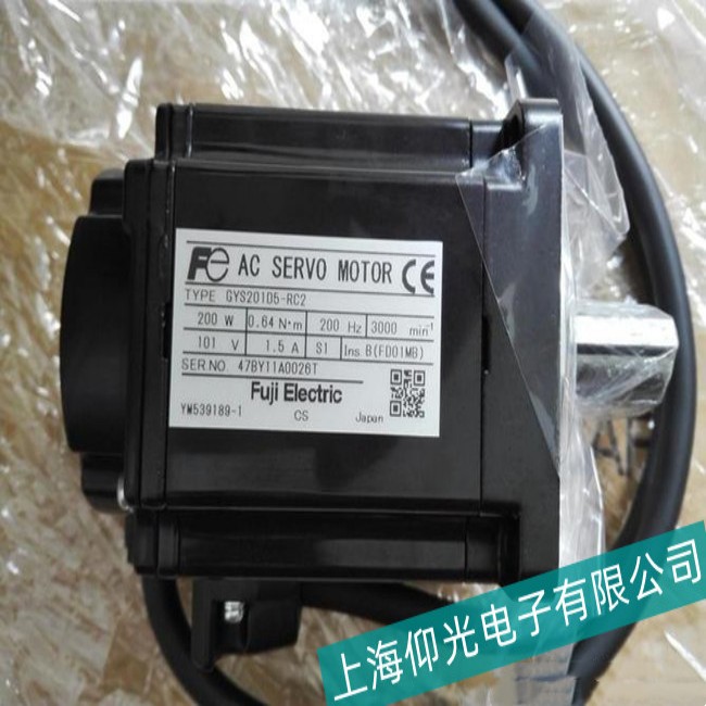 泰州富士GYH202伺服電機(jī)上電無反應(yīng)故障維修
